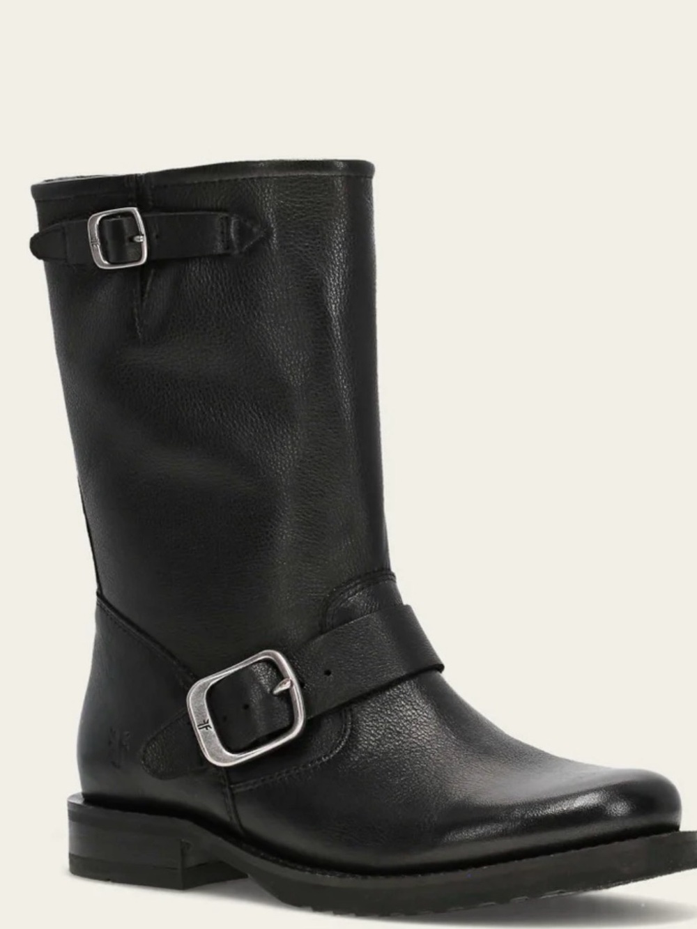 Frye Black Women's Leather Boots - Picture 2 of 16